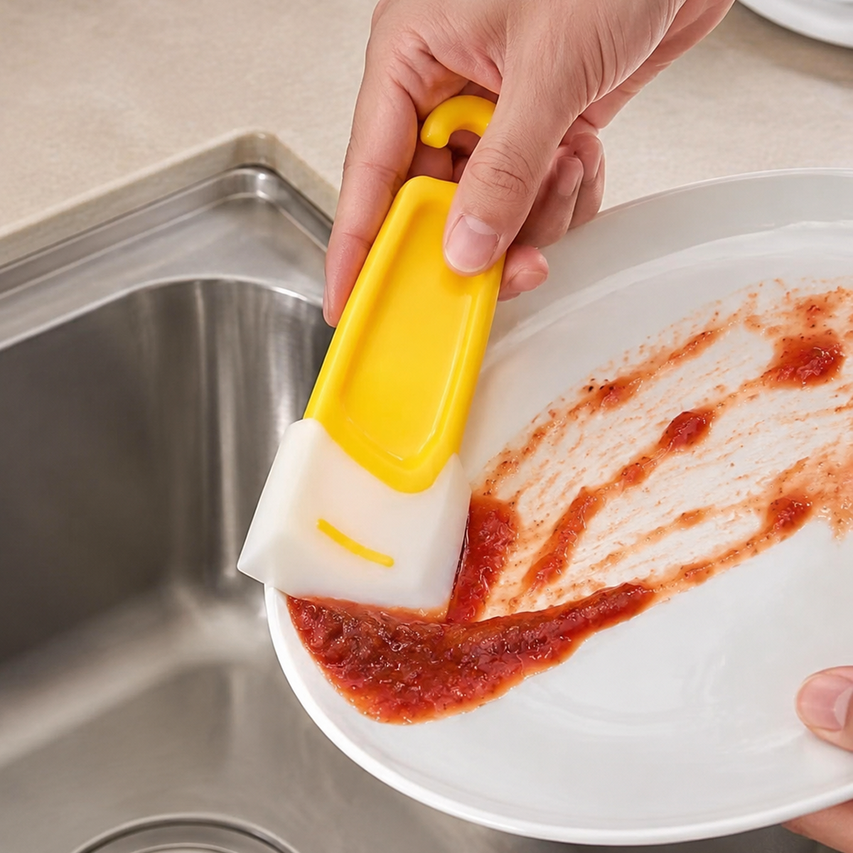 Silicone Kitchen Cleaning Scraper