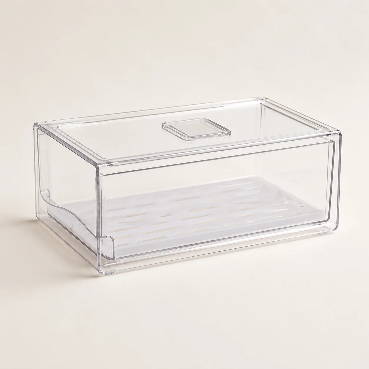 Refrigerator Drawer Storage Box for Food