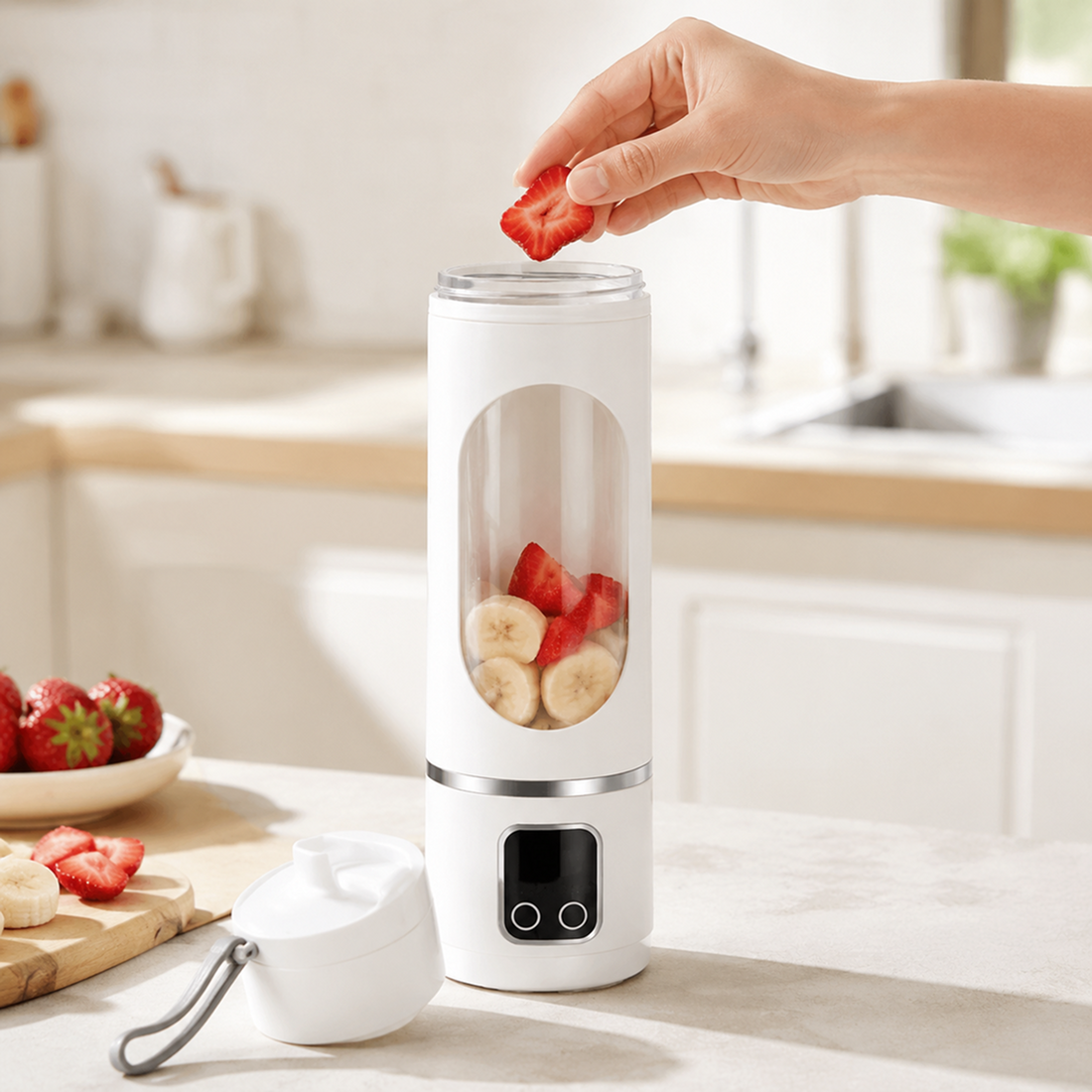 450 ml portable electric juicer and mini blender cup