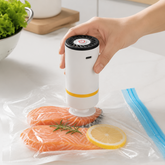 Mini handheld electric vacuum sealer pump for food storage bags
